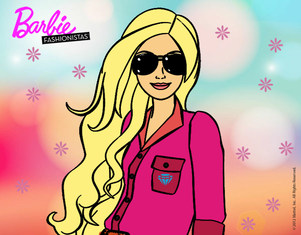 Barbie con gafas de sol