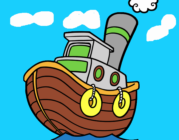 Barco de madera