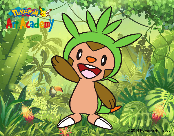 Chespin saludando