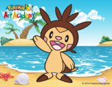 Chespin saludando