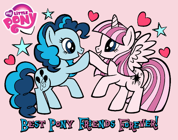 Mejores Pony Amigas para siempre