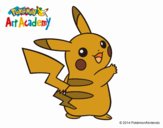 Pikachu de espaldas