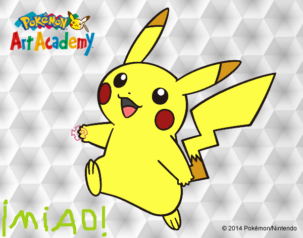 Pikachu en Pokémon Art Academy