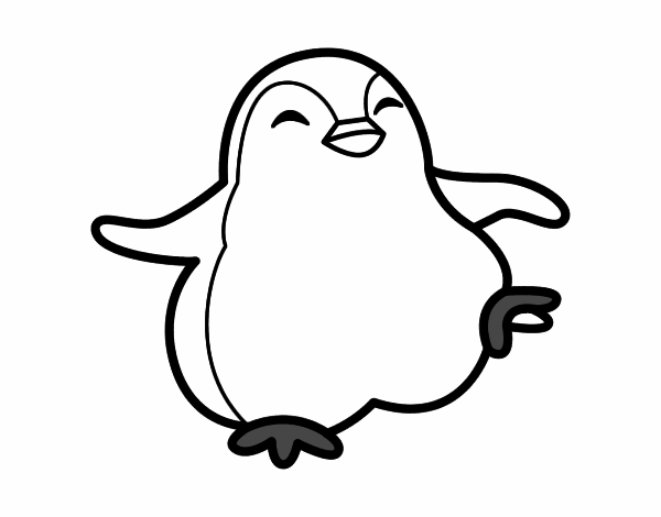 Pingüino bailando