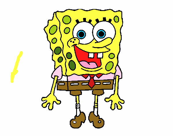 Bob Esponja alegre