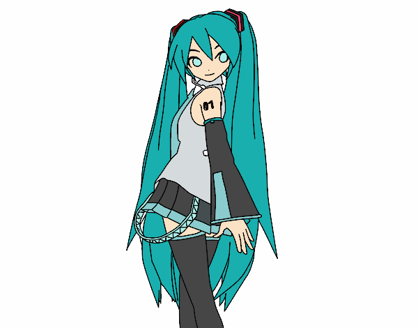 Hatsune Miku vocaloid