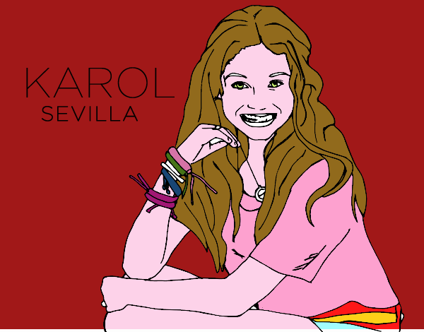 Dibujo De Karol Sevilla De Soy Luna Pintado Por En El Día 09 08 23 A Las 051856 8718
