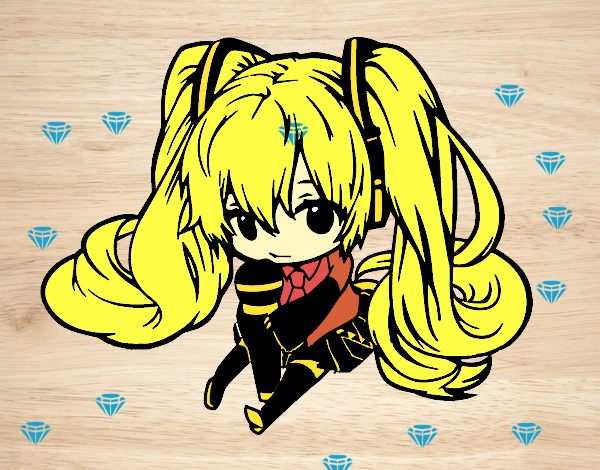 Miku Chibi vocaloid