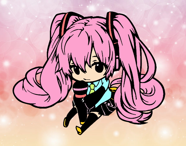 Miku Chibi vocaloid