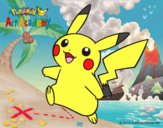 Pikachu en Pokémon Art Academy