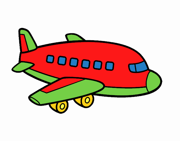 Un avión de pasajeros