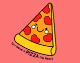 You have a pizza my heart