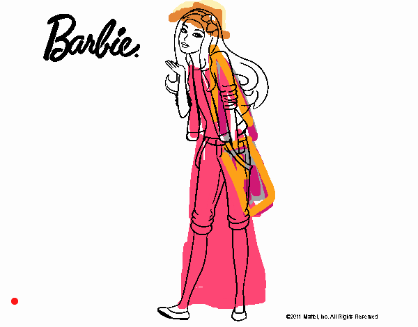 Barbie con look casual