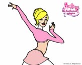 Barbie en postura de ballet