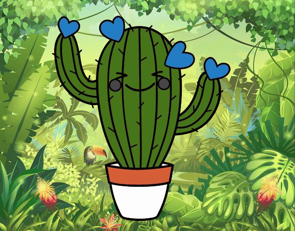 Cactus corazón