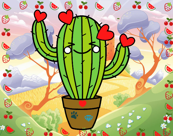 Cactus corazón