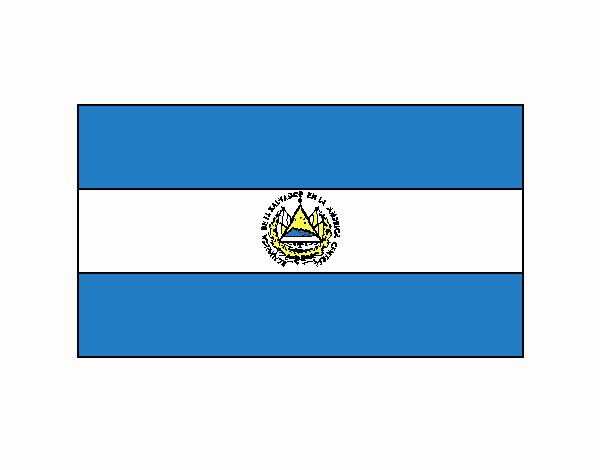 El Salvador Bandera