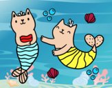 Gatos sirena