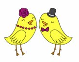 Pajaritos de boda