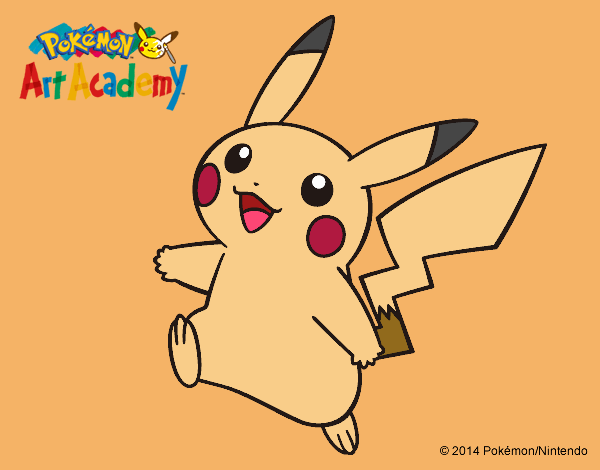 Pikachu en Pokémon Art Academy