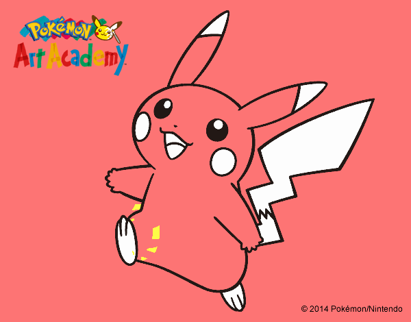 Pikachu en Pokémon Art Academy