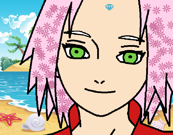 Sakura Haruno red