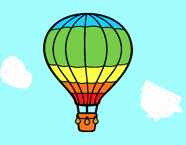 Un globo aerostático