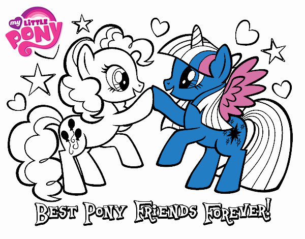 Mejores Pony Amigas para siempre