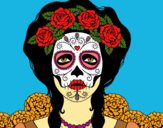 Mujer calavera mejicana