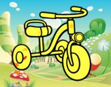 Un triciclo infantil