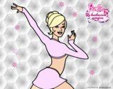 Barbie en postura de ballet