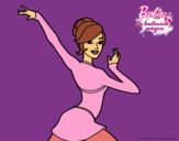 Barbie en postura de ballet