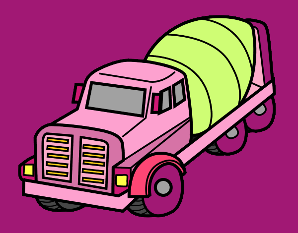  camion super rosa !