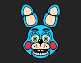 Cara de Toy Bonnie de Five Nights at Freddy's