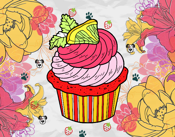 Cupcake de limón