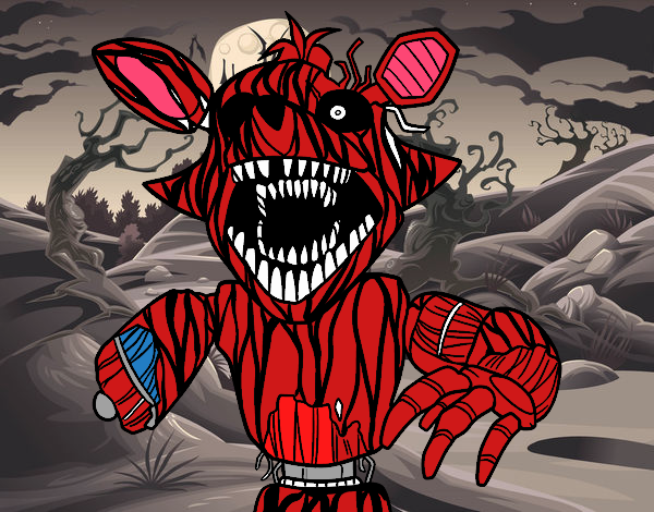 Foxy terrorífico de Five Nights at Freddy's