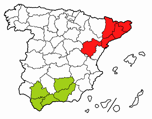 Las provincias de España