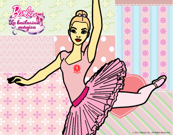 Barbie en segundo arabesque