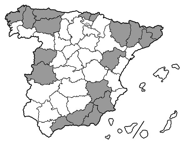 Las provincias de España