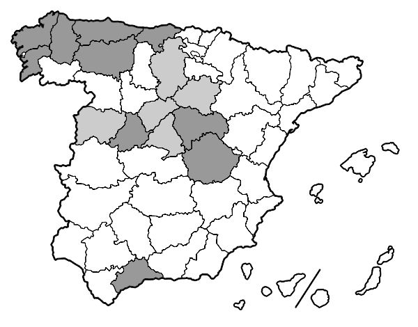 Las provincias de España