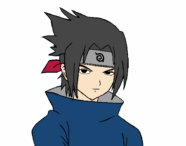 Sasuke enfadado