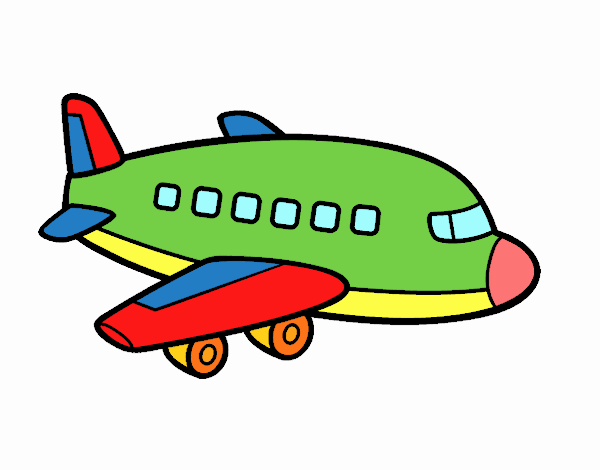 Un avión de pasajeros