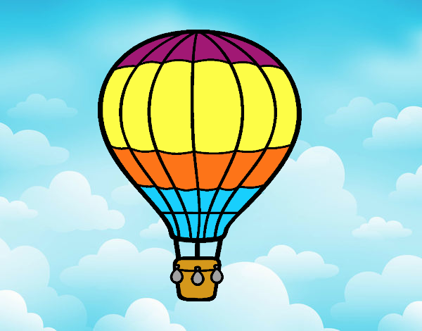 Un globo aerostático