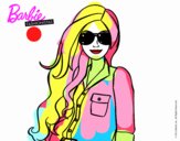 Barbie con gafas de sol