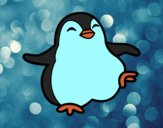 Pingüino bailando