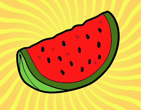 una sandia