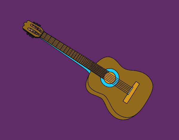 Una guitarra española