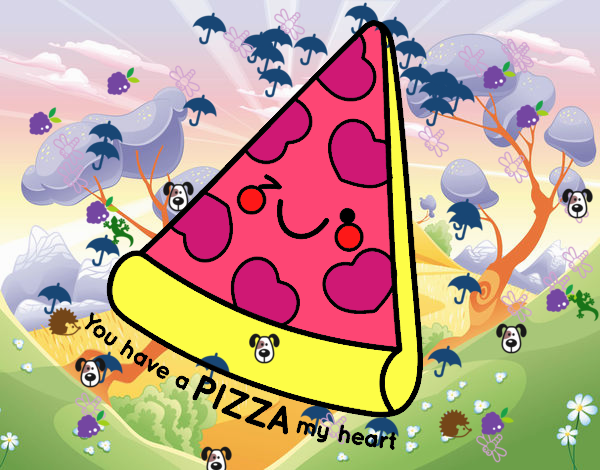 You have a pizza my heart