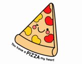 You have a pizza my heart