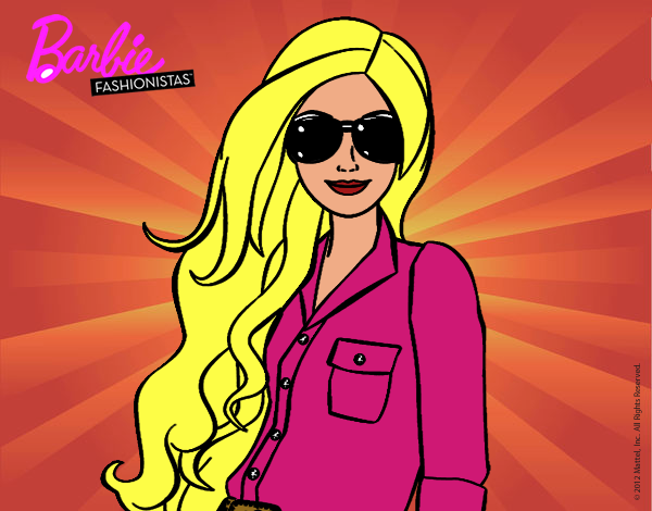 Barbie con gafas de sol